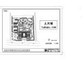 东胜公司科研办公区规划总平面建施cad图纸