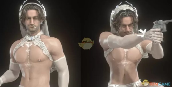 《生化危机4：重制版》路易斯的白色婚纱MOD