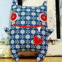 卡通布偶娃娃手工制作
