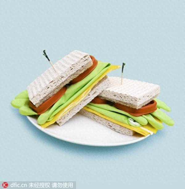 她把生活杂物变成了“美食” 不做骗纸可惜了