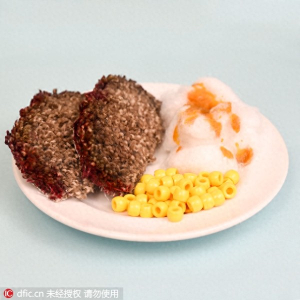 她把生活杂物变成了“美食” 不做骗纸可惜了