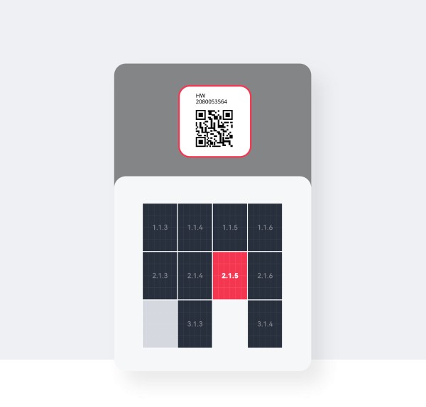 The Fusionsolar app automatically detects abnormal readings and allows for rescanning.
