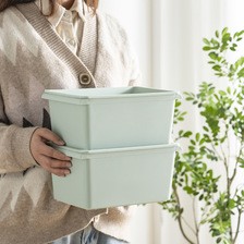 零食收纳筐塑料收纳箱 衣柜零食玩具整理箱 桌面化妆品日式收纳盒