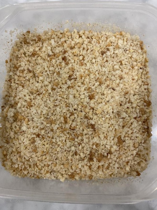 废面包二次利用之最快手的自制面包糠的做法