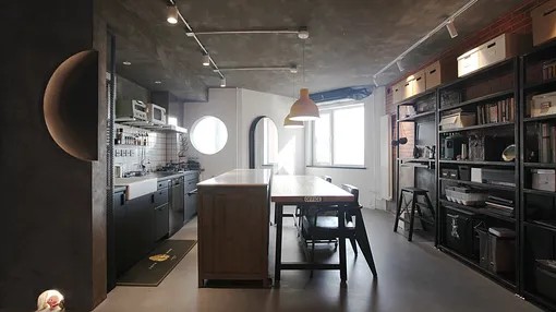 打开即融合，小户型也能轻松实现工业风