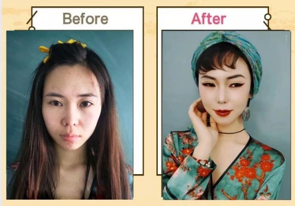 化妆堪比整容