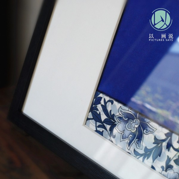 【以画说】—非遗主题原创设计装饰画 -《戏蝶》