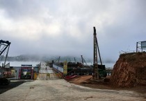 赣县湖江大桥进度（2025年1月）