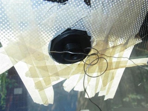 06款速腾安装防眩光后视镜、雨水和光线传感器－DIY-有驾