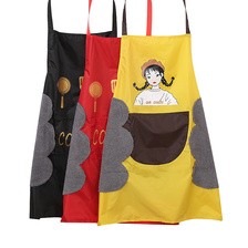 【LOVELY HOME】【持嘉】印花围裙 广告促销围裙 美女印花围裙 餐具印花围裙 擦手巾围裙 可擦手围裙 卡通围裙