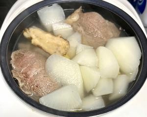 极简生活 当归清炖牛腱子(电饭锅1-2小时)的做法 步骤5