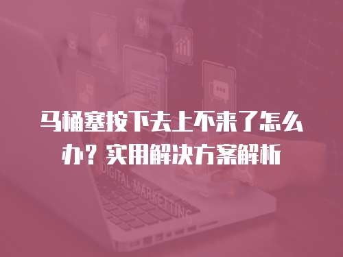 马桶塞按下去上不来了怎么办？实用解决方案解析