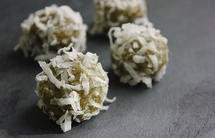 【健康零食】抹茶椰香坚果能量球