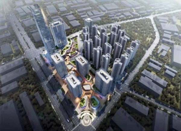 中集麒麟国际中心效果图