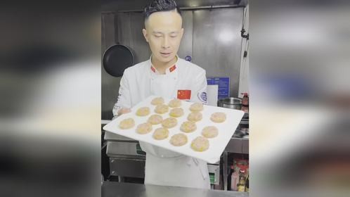 生煎铜鼓虾饼