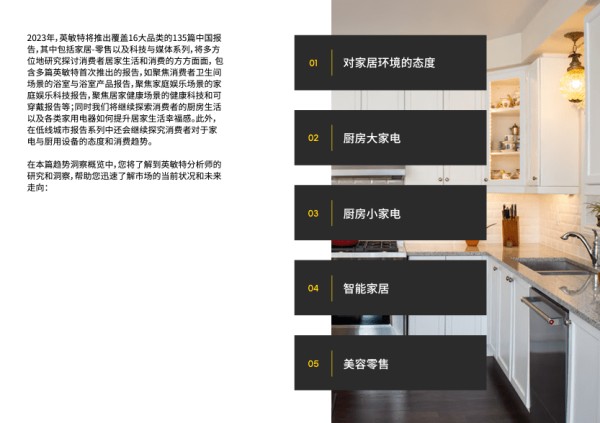 中国家电及消费电子 趋势洞察概览