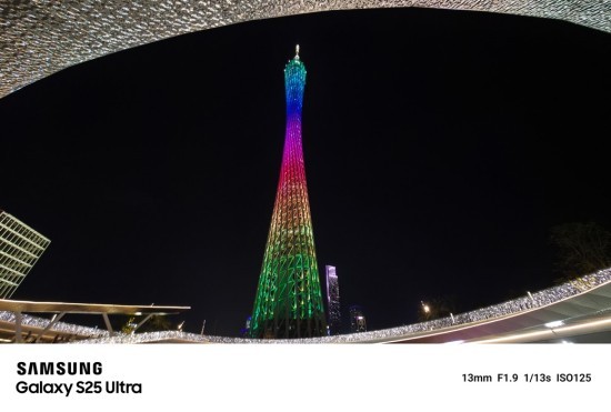 超广角夜景样张