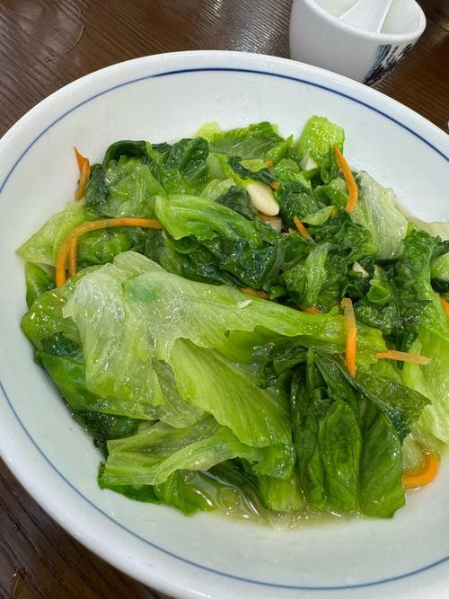 微波爐青菜
