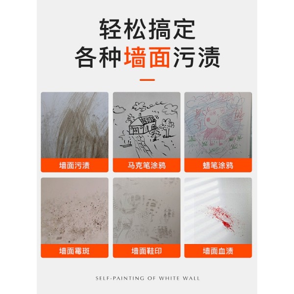 白墙面去污遮盖白色墙壁翻新防霉墙体清洁涂鸦除去霉剂