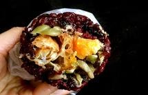 黑米粢饭团