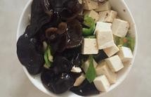 低卡木耳豆腐