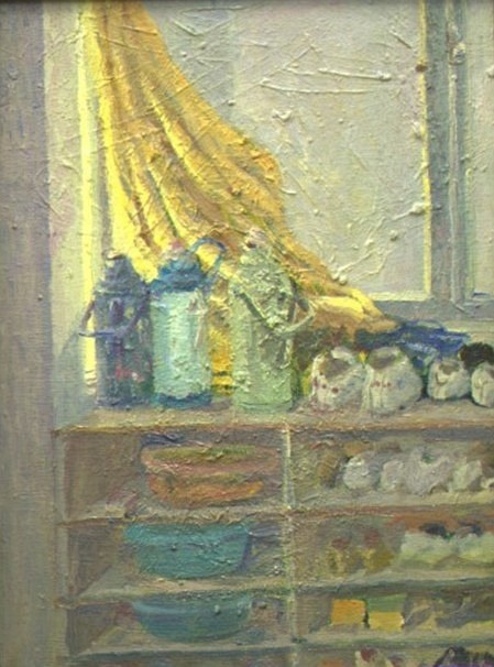 蕫友俭《生活趣味》 油画 30×40cm 2011