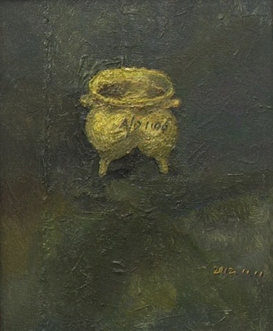 蕫友俭 《静物》 油画 40×50cm 2012