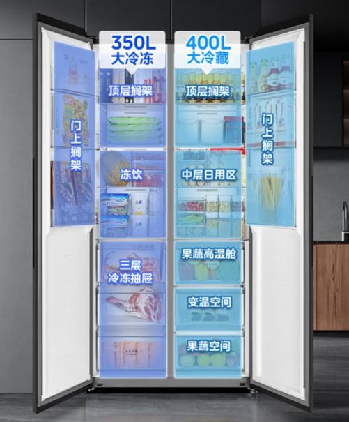 美的冰箱系列产品，为品质生活“鲜”行一步 