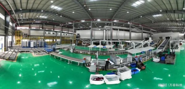 万容科技服务的 TCL 废旧家电回收拆解项目