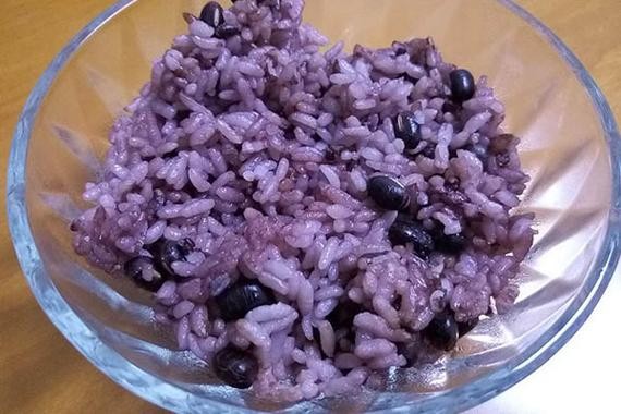 紫米飯
