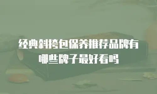 经典斜挎包保养推荐品牌有哪些牌子最好看吗