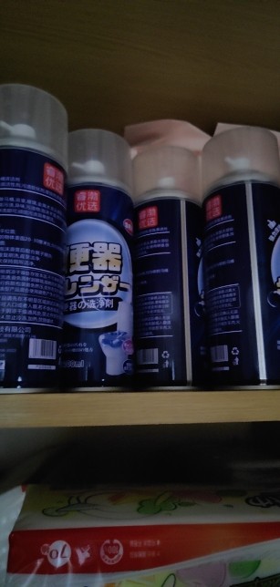 马桶泡泡清洁剂400ml*4瓶泡沫慕斯强力除垢去黄异味洁厕灵除臭清洗厕所去污晒单图