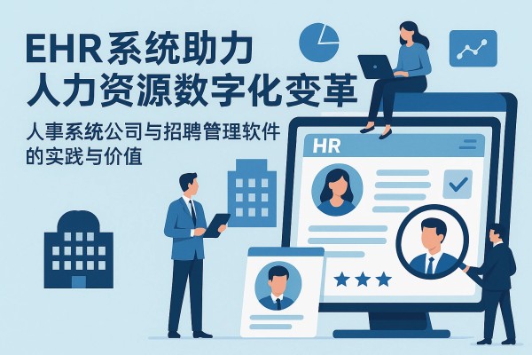 EHR系统助力人力资源数字化变革——人事系统公司与招聘管理软件的实践与价值