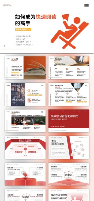 高效教学快速阅读高手读书笔记ppt