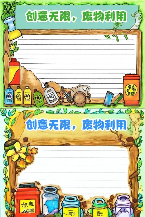 变废为宝手抄报一等奖