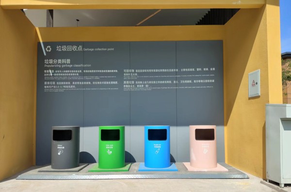 240L地埋式分类垃圾箱（桶）