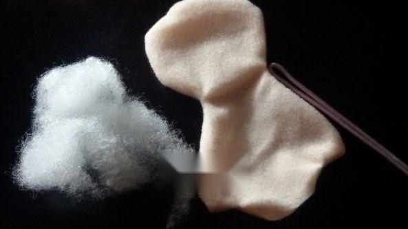 废旧围巾做玩偶 第7张