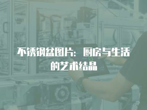 不锈钢盆图片：厨房与生活的艺术结晶