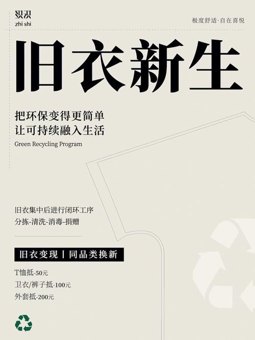 旧衣新生75助力环保一起可持续生活