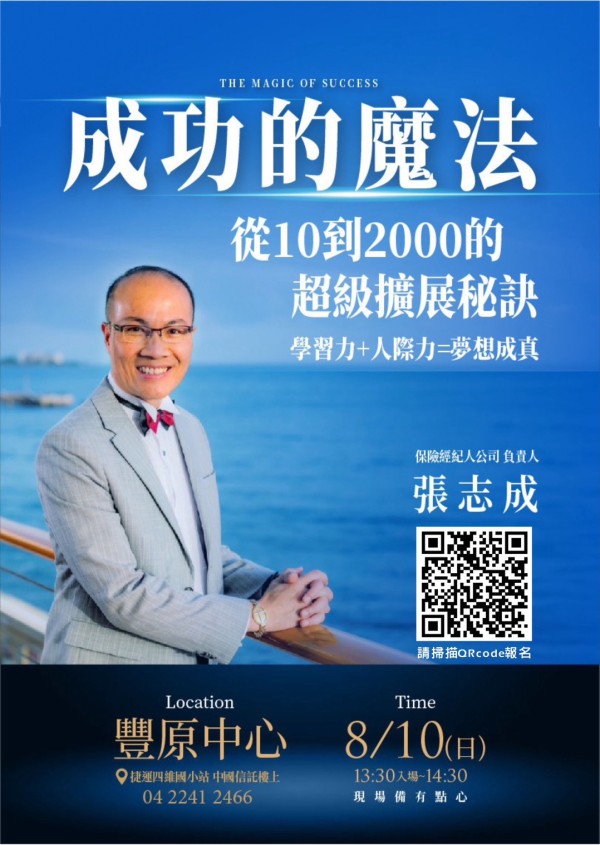 成功的魔法張志成