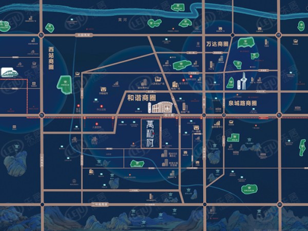区位图