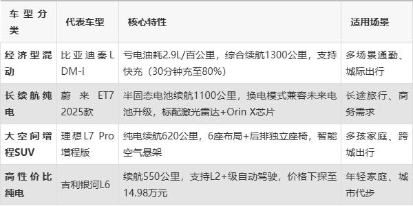 2025年家庭刚需汽车选购指南：技术迭代与需求平衡的深度解析-有驾