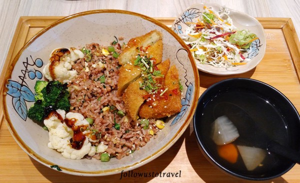 simple life 素食餐厅 set meals