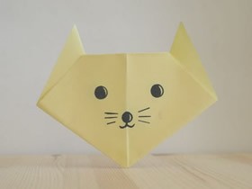 [视频]简单小猫咪的折法
