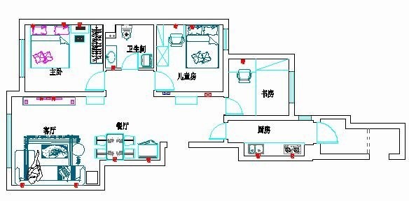 面积86平米的房子好不好？简约风格装修案例！-鲁商凤凰城装修