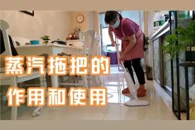 家政阿姨:去预约客户家打扫卫生,分享蒸汽拖把的作用和使用视频封面