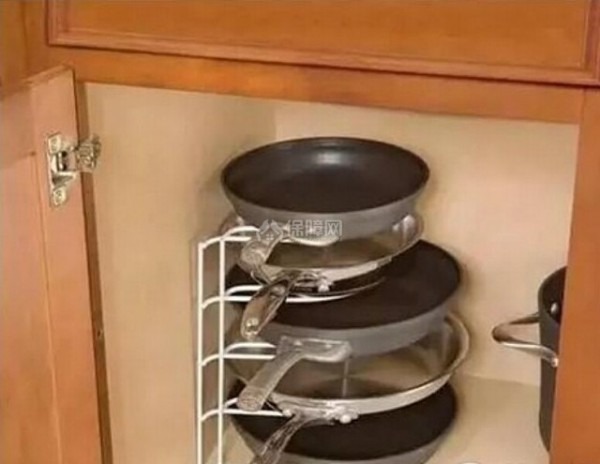 厨房锅具收纳妙招