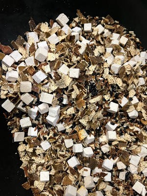 红米黑米糙米茯苓陈皮水的做法 步骤3