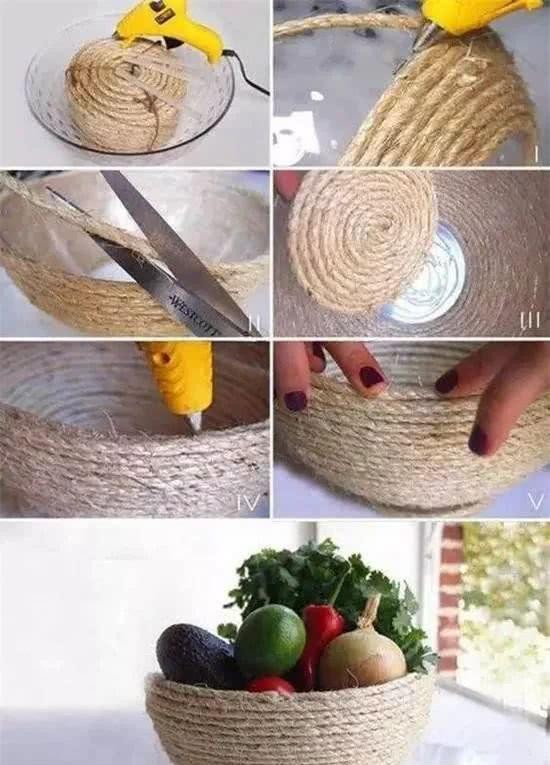 麻绳DIY家居装饰品，艺术感十足，不仅环保还省钱！