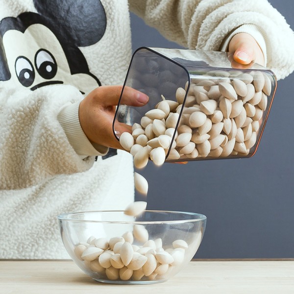 时光旧巷密封罐食品塑料冰箱保鲜盒透明厨房储收纳盒子